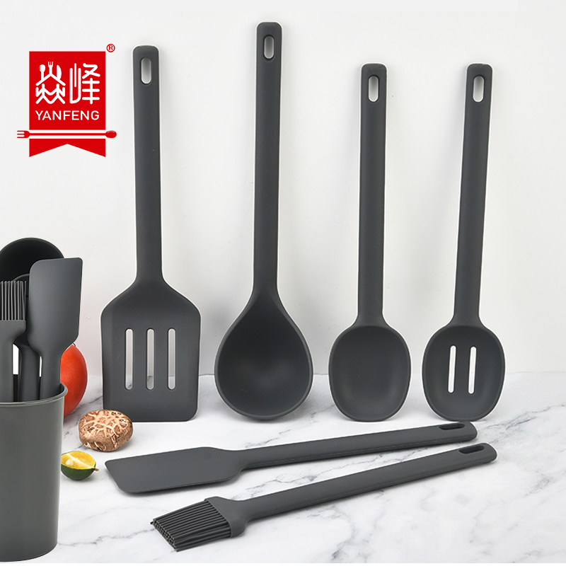 Wholesale 7 Pieces In 1 Set Kitchen Accessories Cooking Tools Kitchenware Cocina Silicone Kitchen Utensils Set